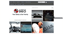 Desktop Screenshot of airbag360.com